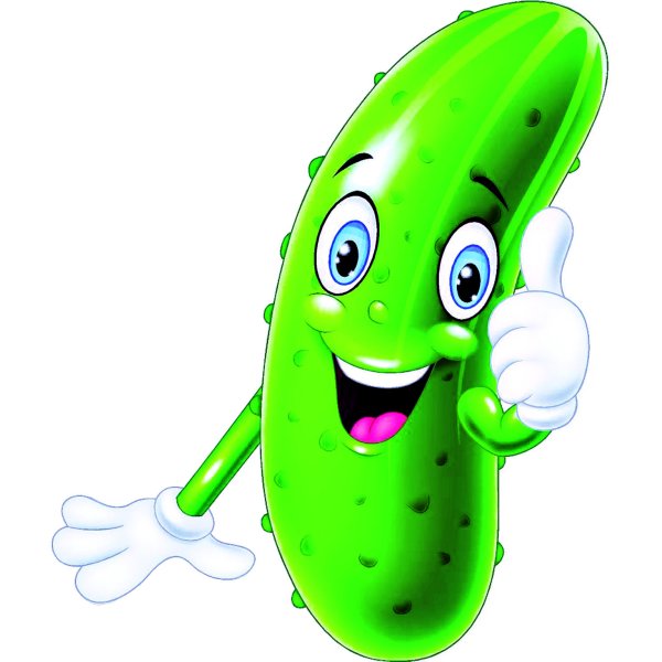 Огурец с глазками