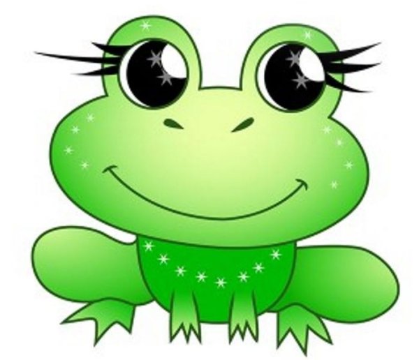 Лягушки мультяшные