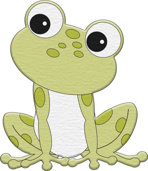 Жабки мультяшные