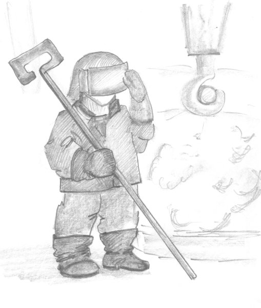 Сталевар рисунок