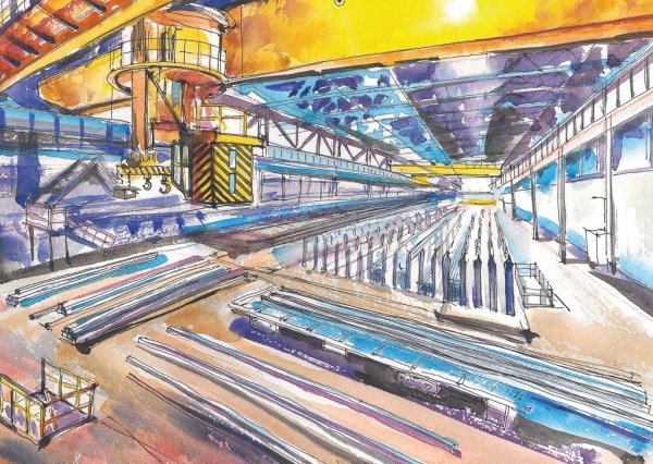 Карта цехов ОЭМК