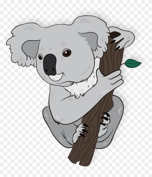 Коала мультяшная