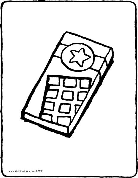 Шоколад раскраска