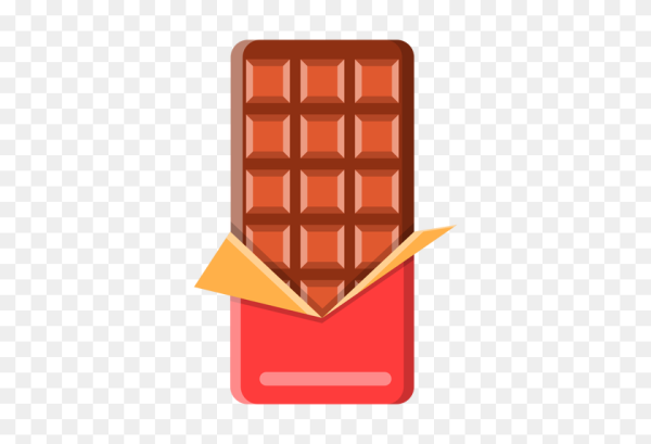 Нарисовать плитку шоколада