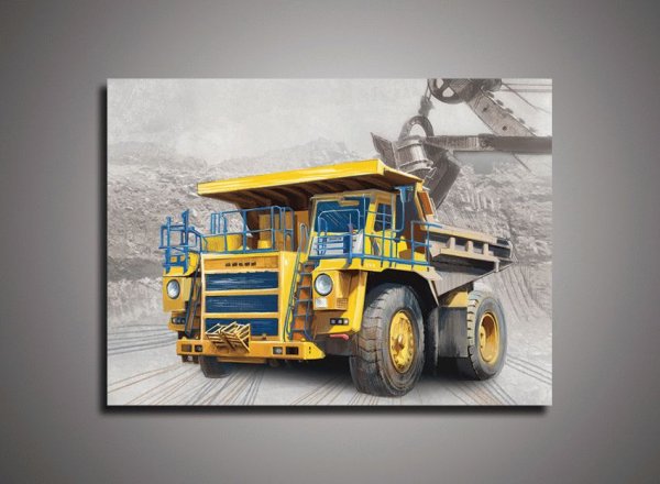 Табличка БЕЛАЗ