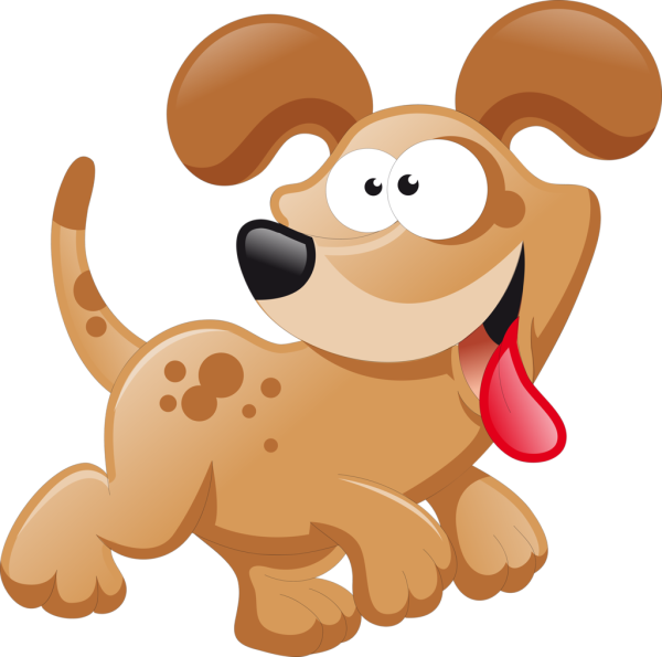 Собака мультяшная