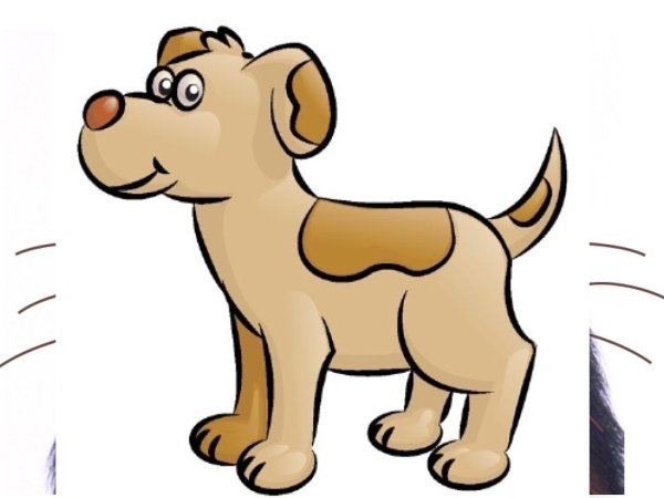 Собака рисунок для детей