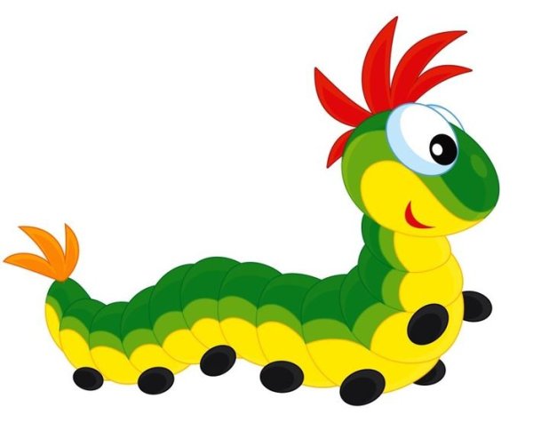 Гусеничка для детского сада