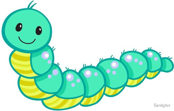 Весёлая гусеница