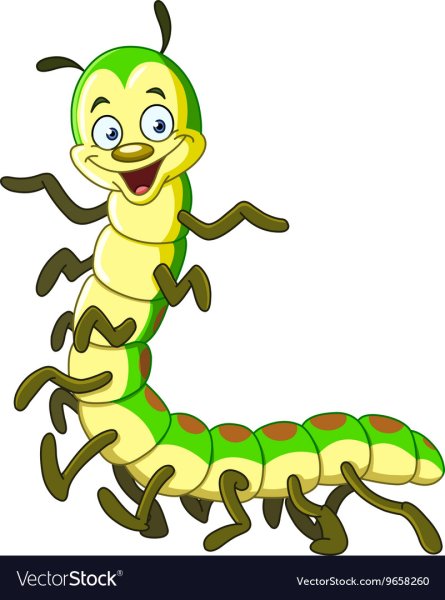 Гусеница - сороконожка