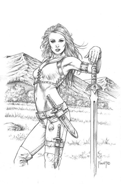 Амазонка вектор