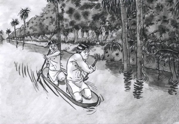 Разукрашки амазонки для детей