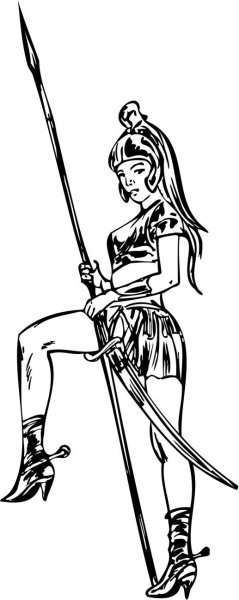 Нарисованные амазонки