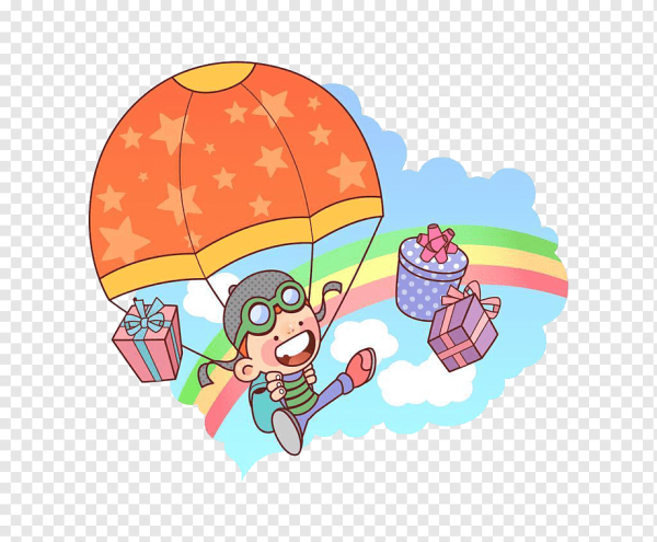 Парашютист для детей