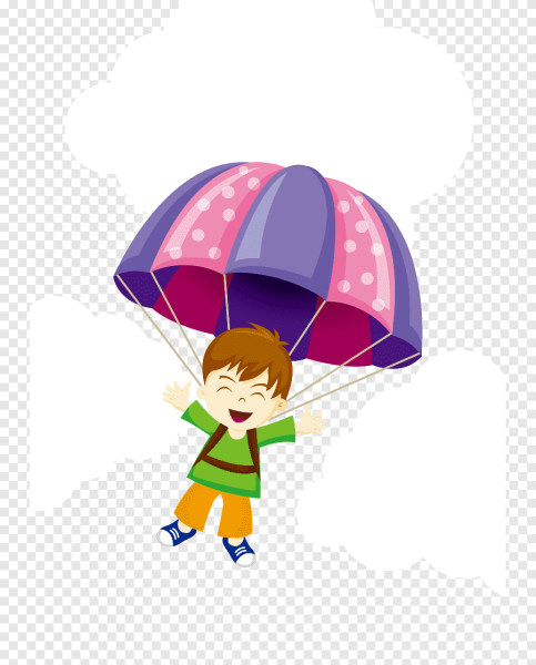 Парашют раскраска