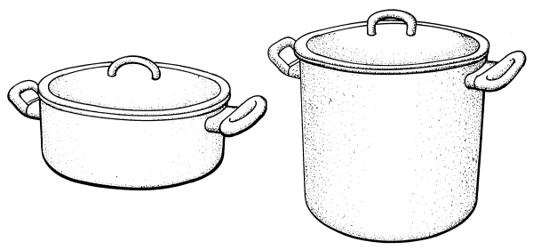 Кастрюля раскраска