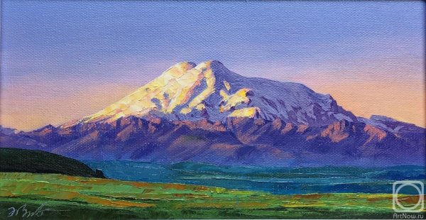 Гора Эльбрус картина