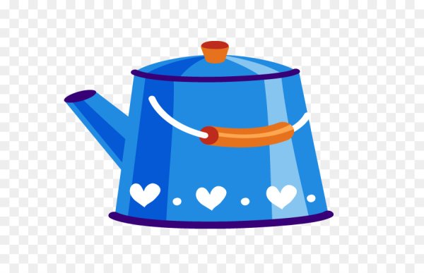 Вектор мульт чайник