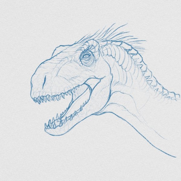 Индораптор анатомия