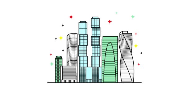 Небоскребы карандашом