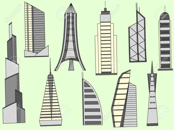 Небоскребы карандашом для начинающих