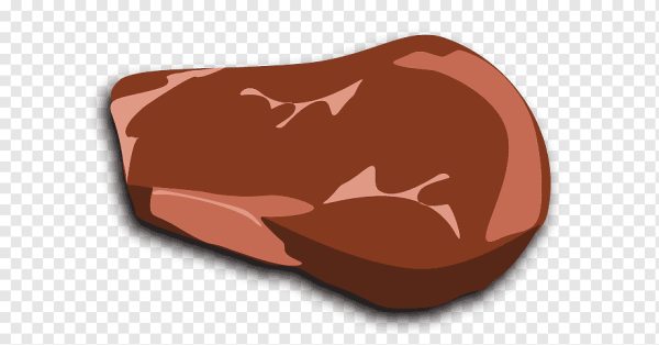 Нарисованный кусок мяса