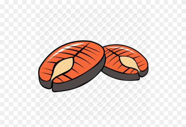 Кусок мяса мультяшный