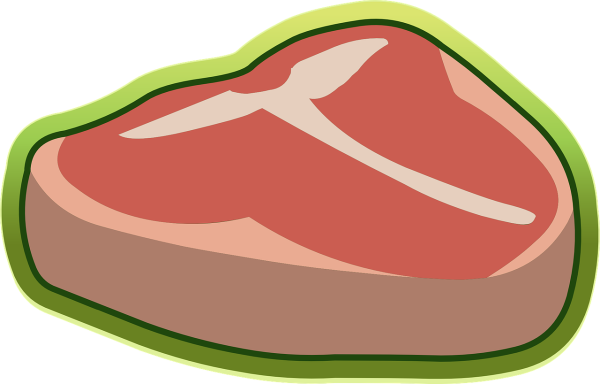 Мясо стейк вектор