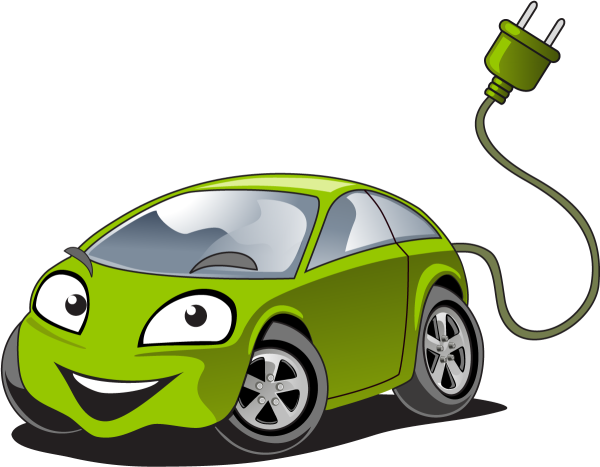 Нарисовать электромобиль