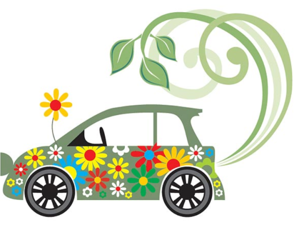 Экологически чистый автомобиль рисунок