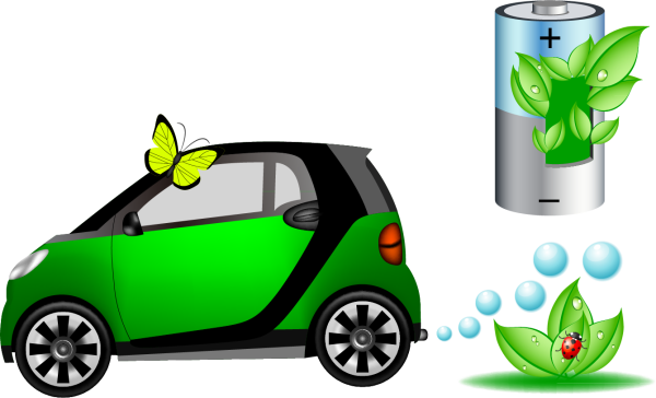 Экологически чистый автомобиль рисунок