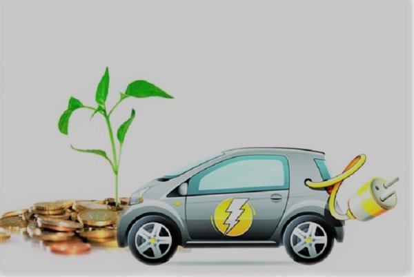 Экомобиль вектор