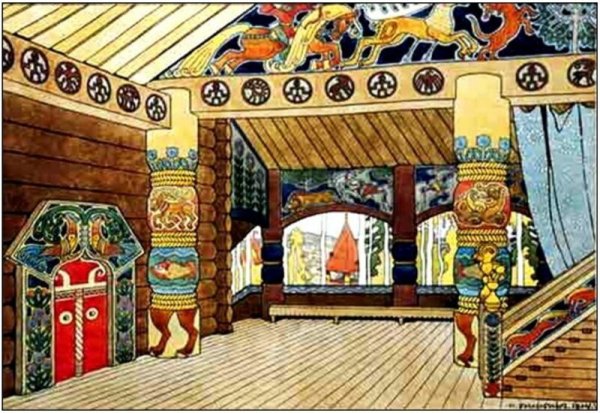 Царские палаты Билибин