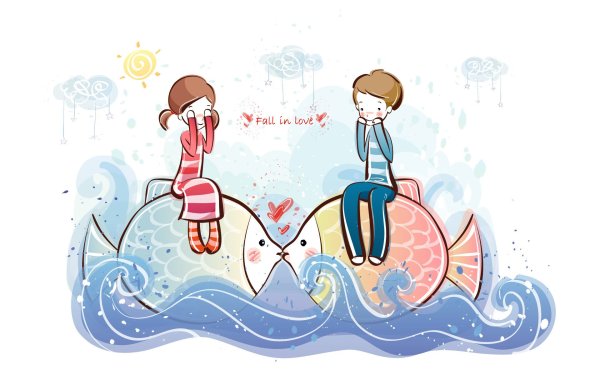 Влюбленность рисунки