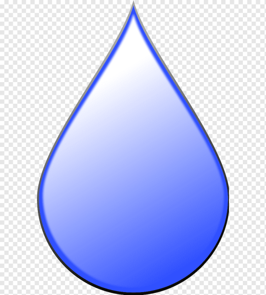 Капля воды мультяшная