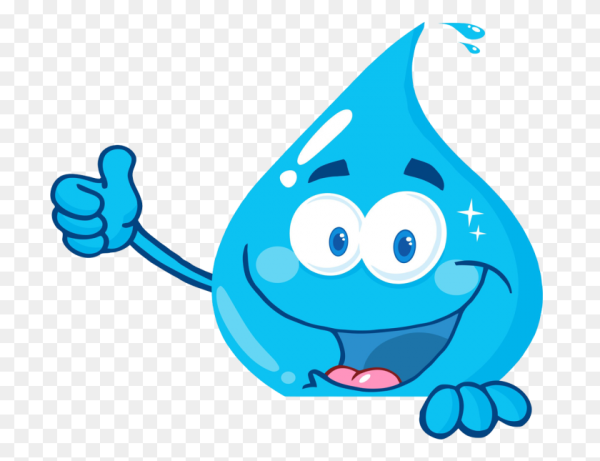 Капля с лицом