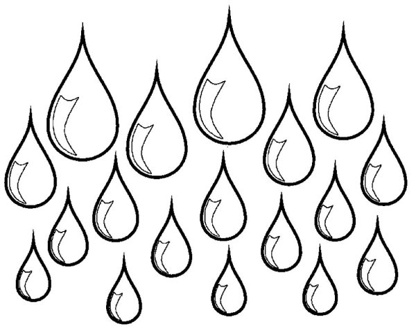 Грустная капелька