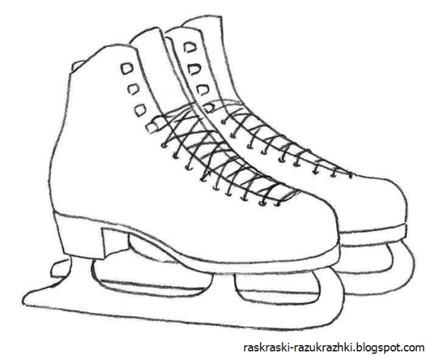 Коньки мультяшные