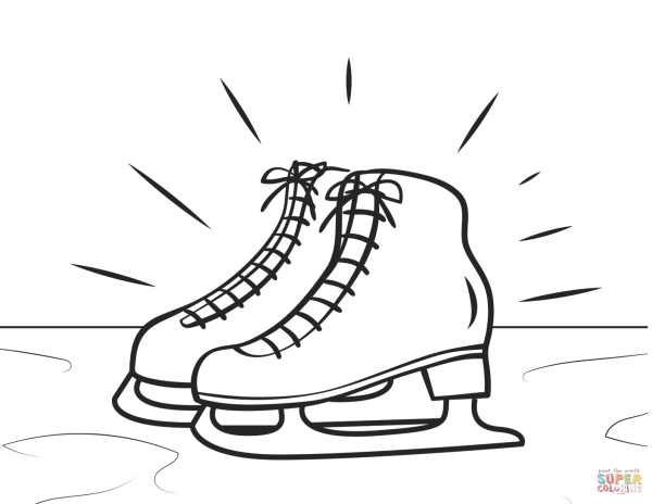 Фигурные коньки для рисования
