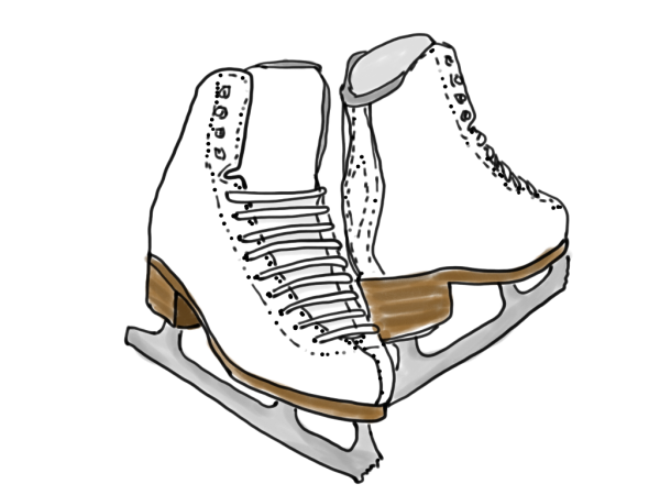 Фигурные коньки для рисования