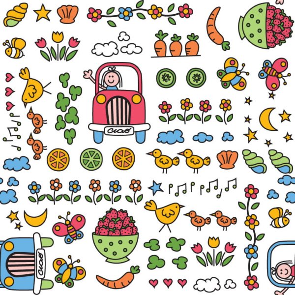 Детский узор