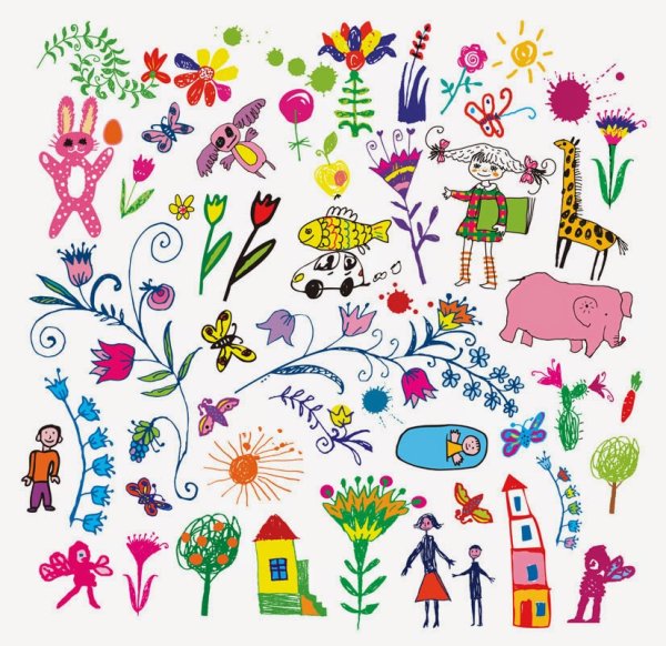 Векторные иллюстрации детские