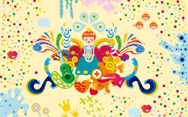 Яркие детские иллюстрации