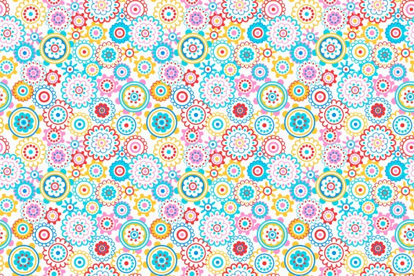 Яркие узоры