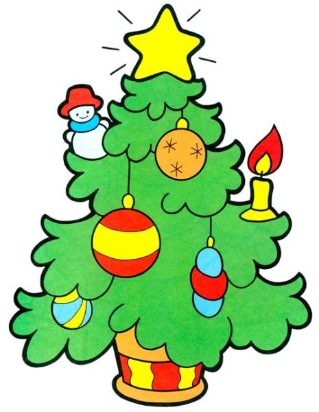 Новогодняя елочка для детей