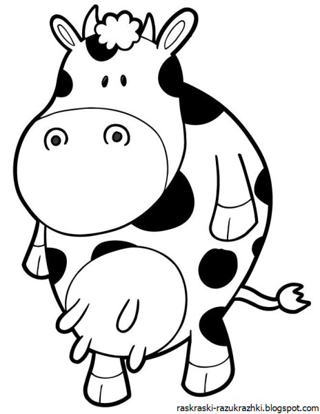 Корова иллюстрация