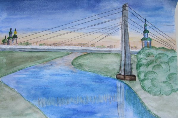 Тюмень рисунок