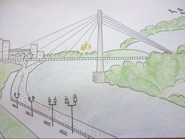 Достопримечательности Тюмени рисунки