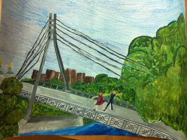 Тюмень рисунки города