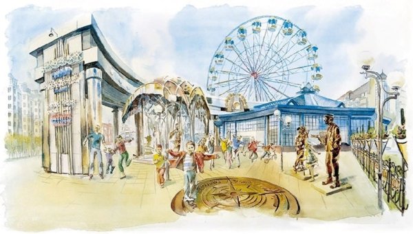 Тюмень иллюстрация